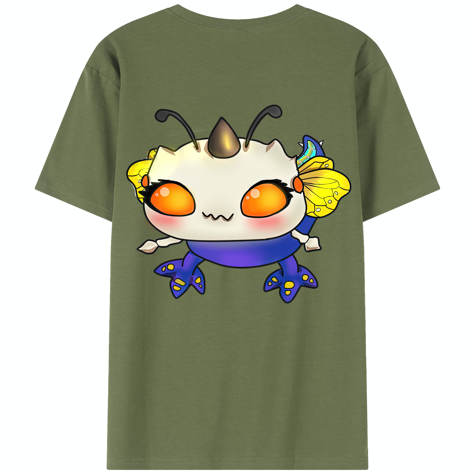 リーグ・オブ・レジェンド League of Legends LOL 綿100％半袖Tシャツ（背面プリント）